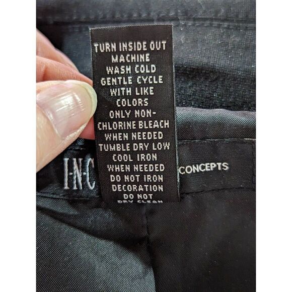 I.N.C. International Concepts Women's Black Jacket Beaded Collar Size Medium - Picture 5 of 7